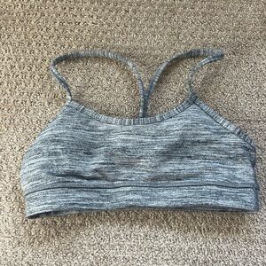 Lululemon Athletica Heathered Gray Sports Bra